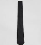 Asos Plus Slim Tie In Black - Black