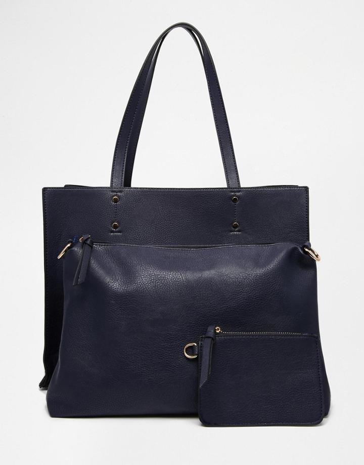 Oasis Jojo Tote Bag - Navy