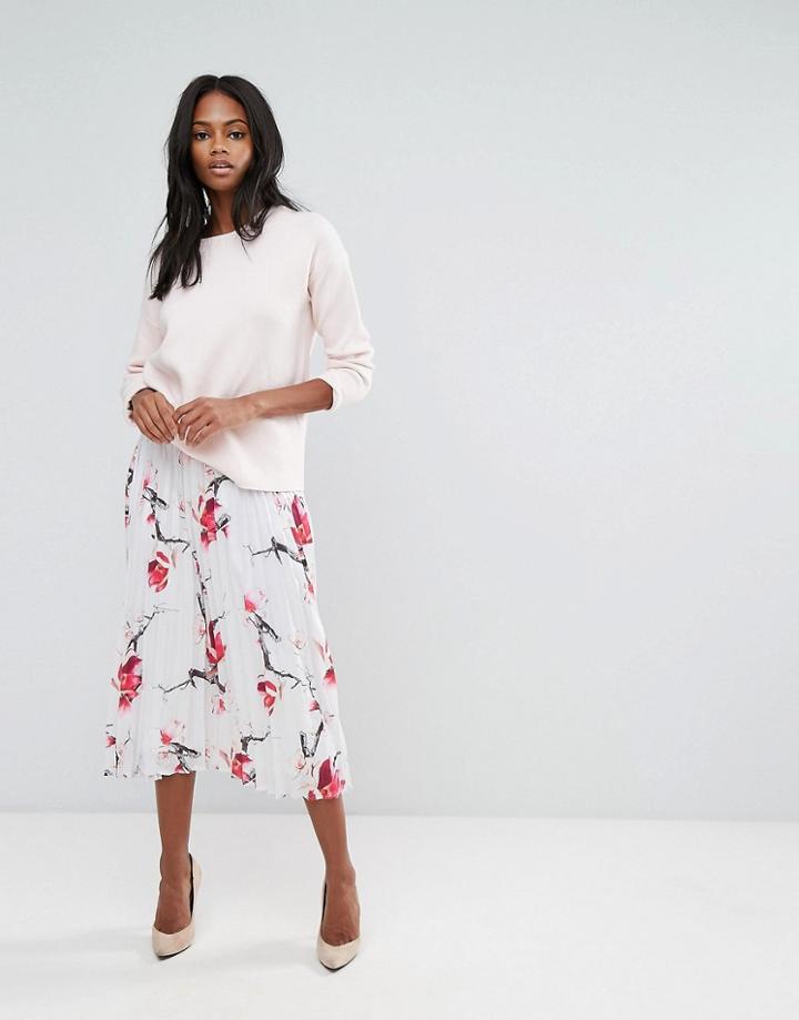 Y.a.s Joy Floral Print Skirt - Multi