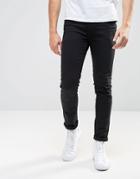 New Look Skinny Jeans In Black - Black