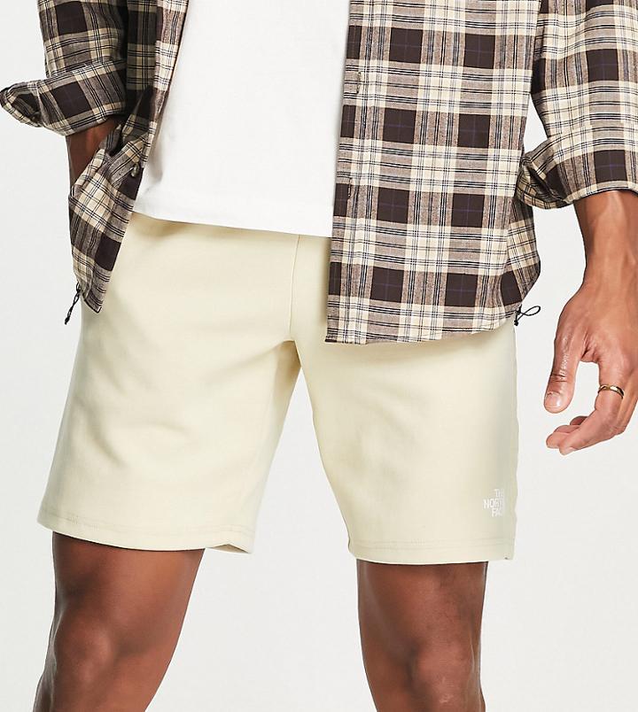 The North Face Tech Shorts In Beige Exclusive To Asos-neutral