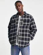 Free Country Uitility Work Shirt In Dark Navy