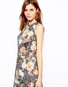 Warehouse Floral Jacquard Top - Multi