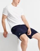 Lacoste Basic Jersey Shorts In Navy