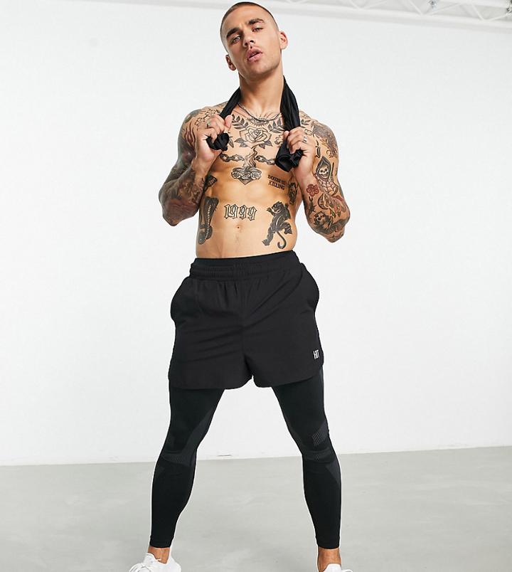 Hiit Seamless Training Leggings In Black