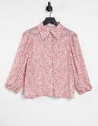 Only Shirt In Floral Print-multi