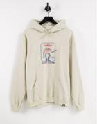 Vintage Supply Sunset Saloon Hoodie In Sand-brown