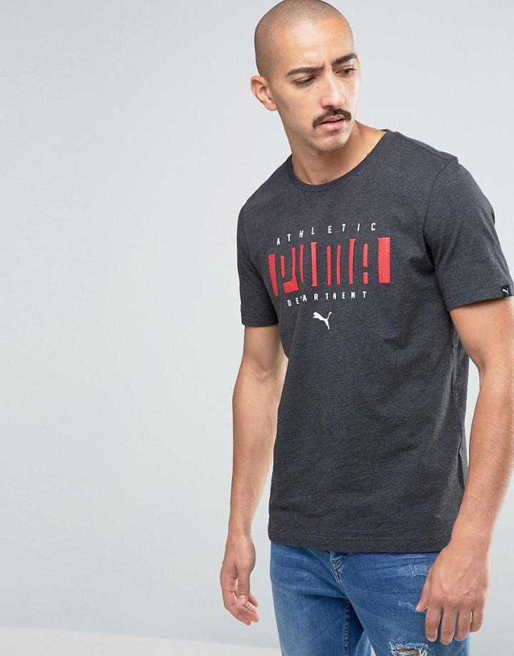 Puma Logo T-shirt In Blue 83833107 - Blue