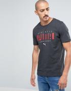 Puma Logo T-shirt In Blue 83833107 - Blue