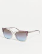 Emporio Armani Square Lens Sunglasses-grey