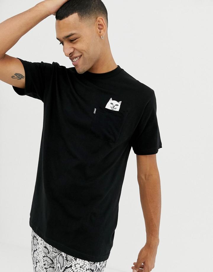 Ripndip Lord Nermal T-shirt In Black - Black