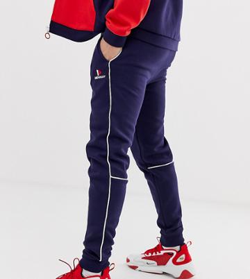Donnay Piped Logo Jogger In Navy - Navy