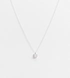 Kingsley Ryan Necklace In Sterling Silver With Blue Stone Pendant