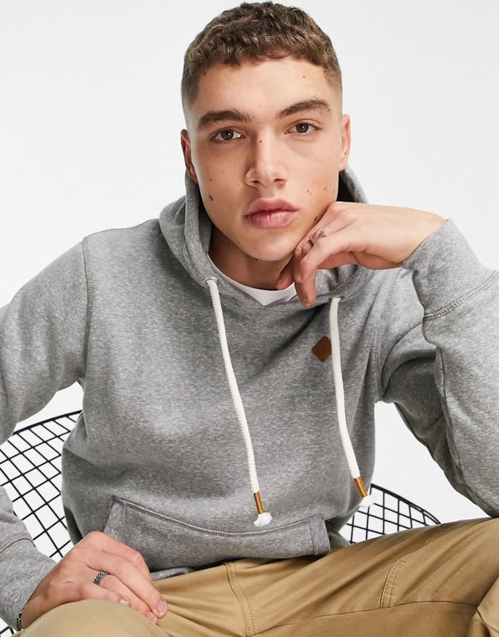 Jack & Jones Hoodie In Light Gray