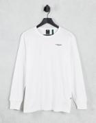 G-star Long Sleeve T-shirt With Small Logo In White