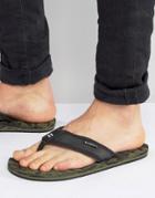 Billabong Spirit Camo Flip Flops - Green