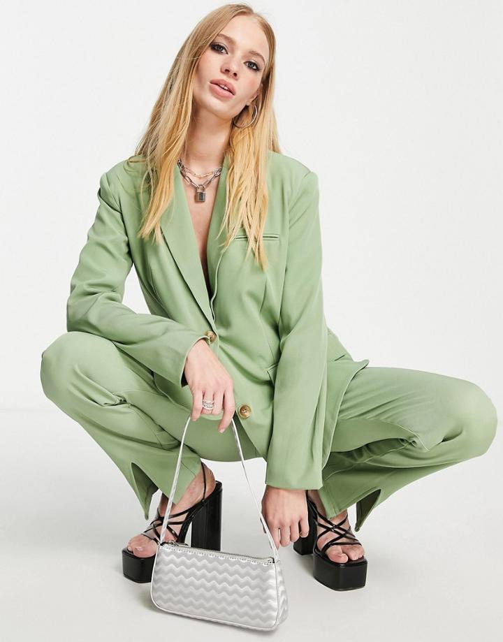 4th & Reckless Blazer In Green - Part Of A Set