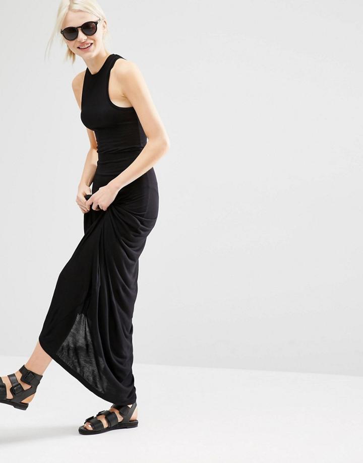 Cheap Monday Racer Maxi Dress - Black