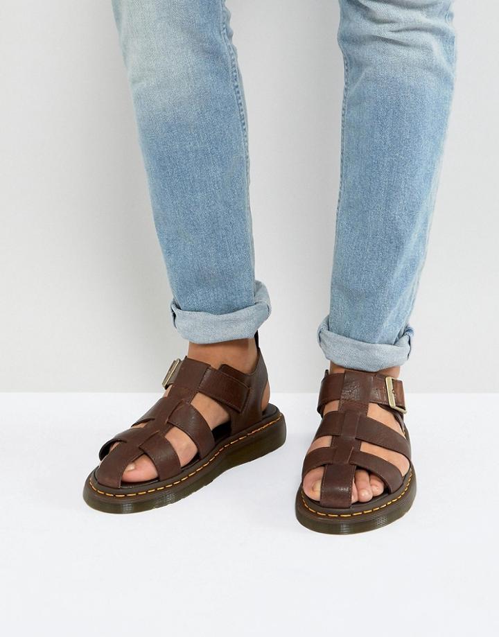 Dr Martens Galia Carpathian Sandals In Tan - Tan