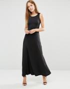 Pussycat London Jersey Maxi Dress - Black