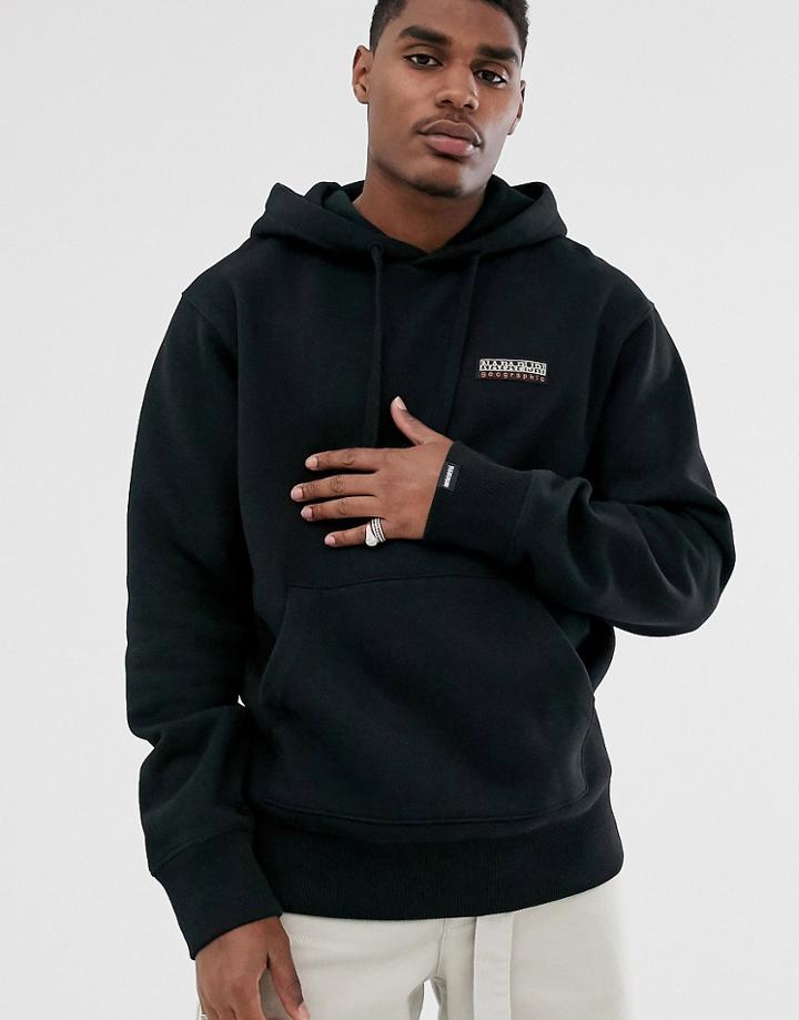 Napapijri Base Hoodie In Black