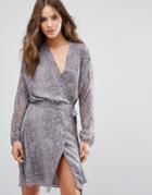 The Jet Set Diaries Medusa Kimono Dress - Purple