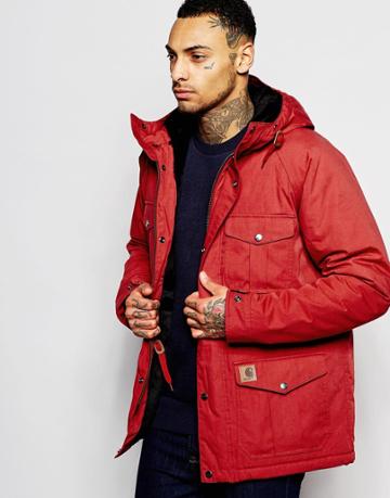 Carhartt Wip Mentor Jacket - Red