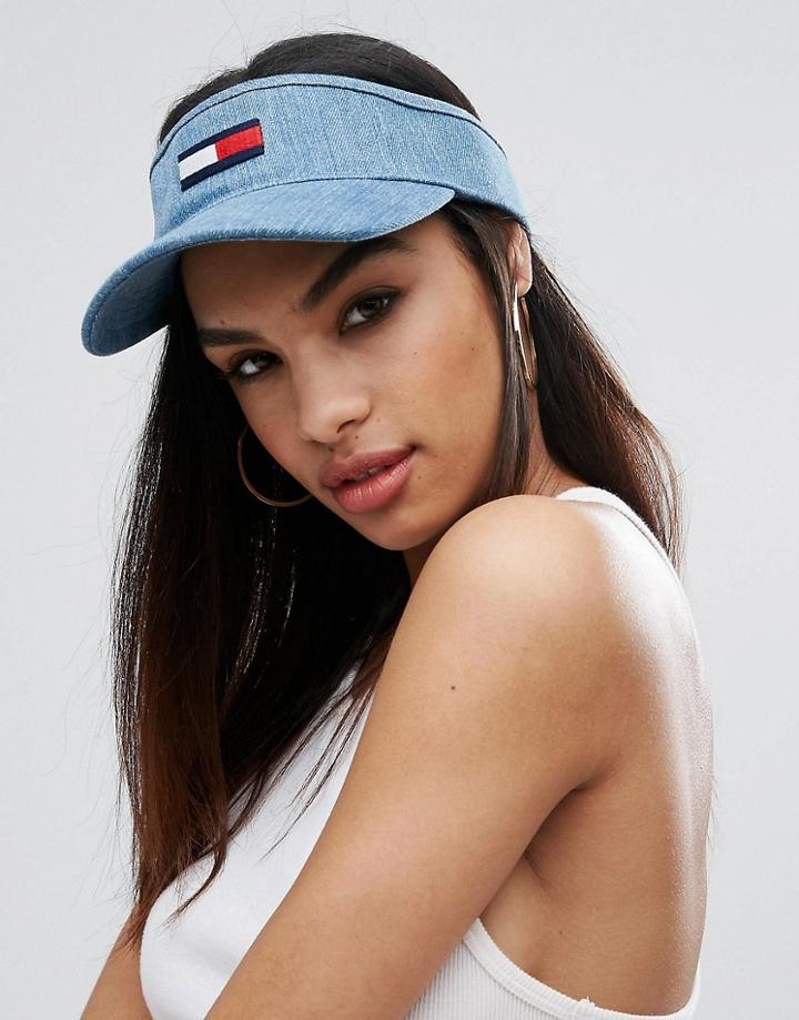 Tommy Hilfiger Exclusive Visor In Denim - Navy