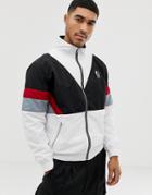 Gym King Jacket In White Retro Shell - White