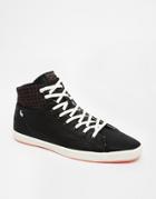 Fish & Chips By Base London Hi-tops - Black