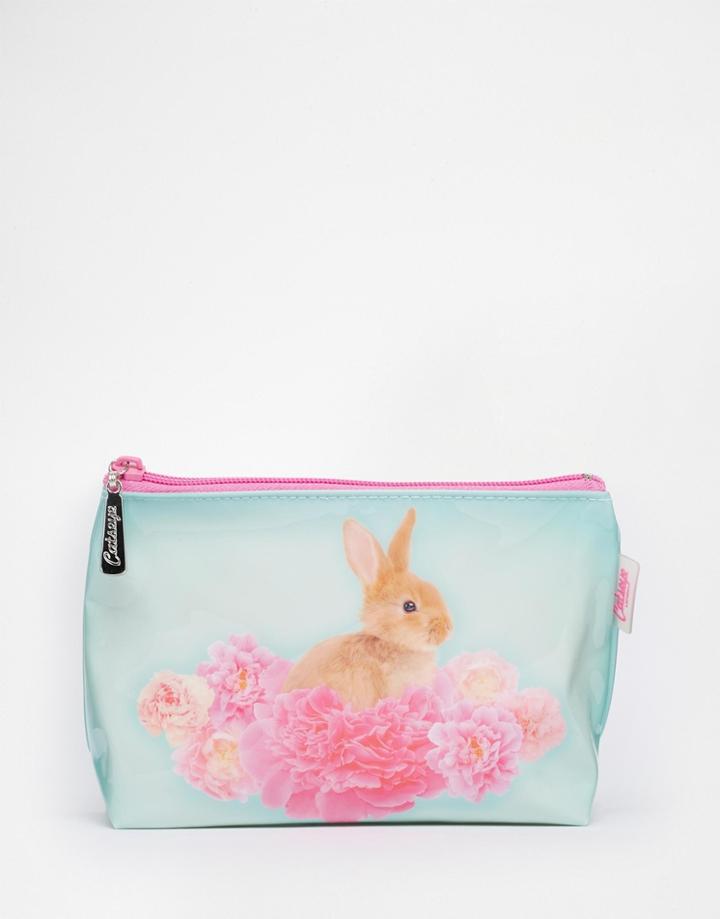 Catseye Bunny On Flower Small Bag - Bunny Flower