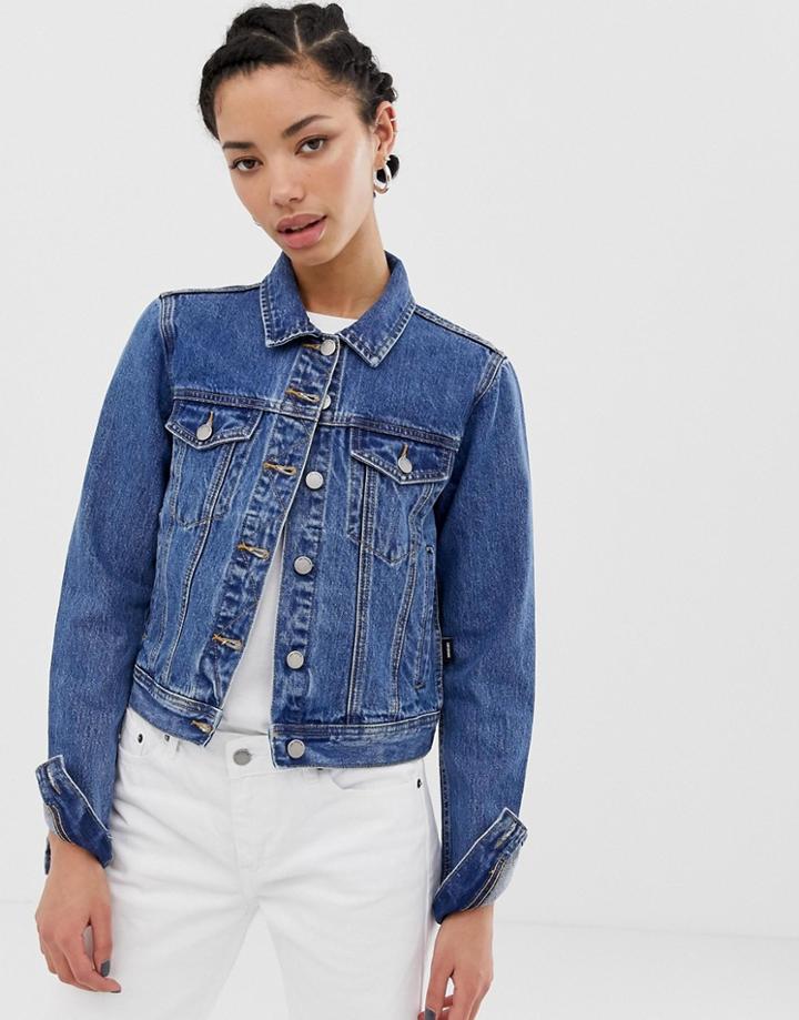 Dr Denim Trucker Jacket - Blue