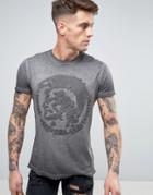 Diesel T-diego-mm Mohawk T-shirt - Black
