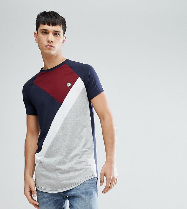 Le Breve Tall Stripe T-shirt - Navy