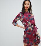 Parisian Tall Floral Print Shirt Dress - Multi