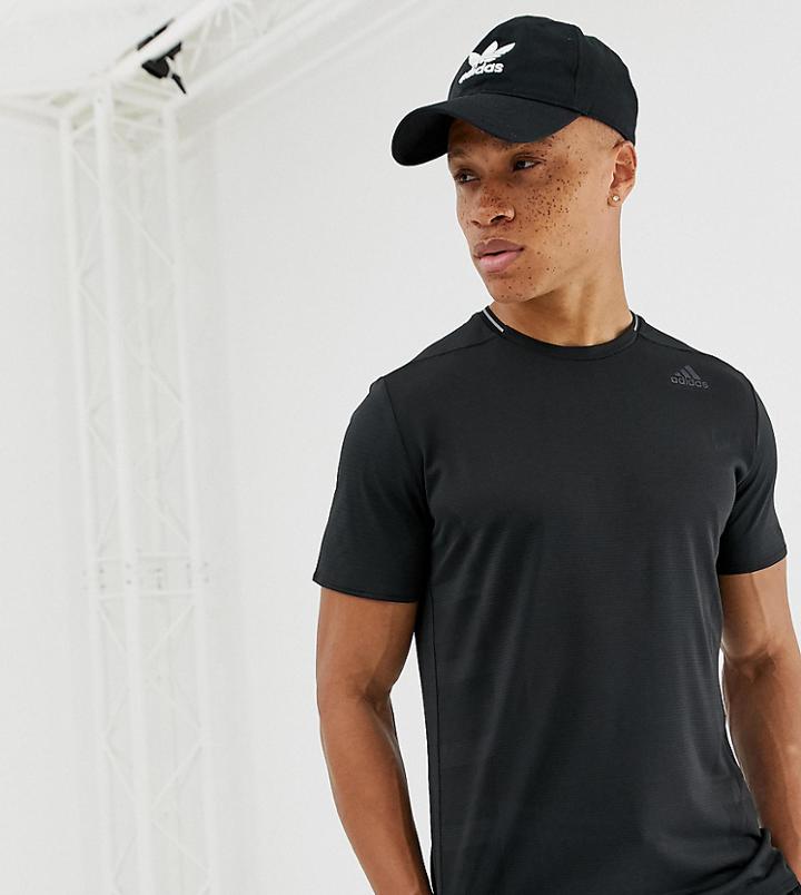 Adidas Supernova Running T-shirt In Black - Black