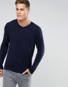 Jack & Jones Premium V-neck Sweater - Navy