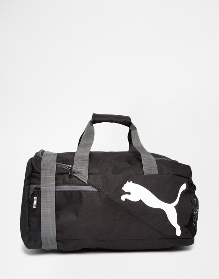 Puma Fundamentals Duffel Bag In Black 7349901 - Black
