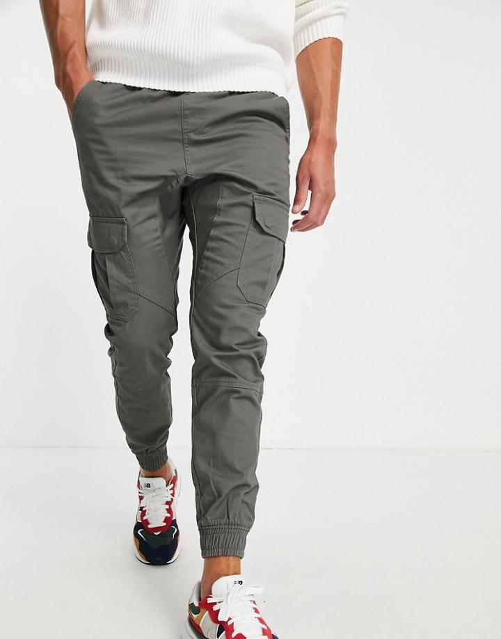 Another Influence Cargo Pants In Gray-grey