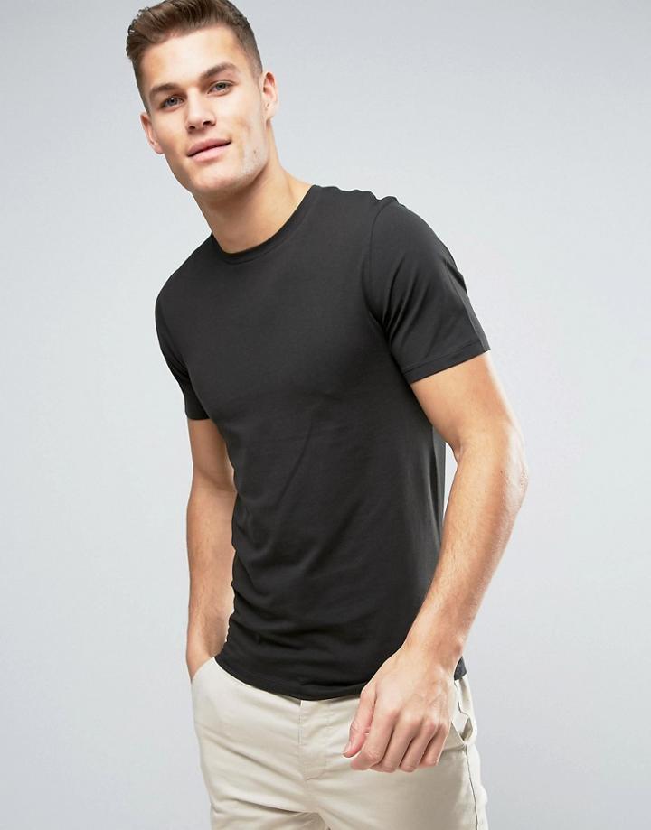 Jack & Jones Core Muscle Fit T-shirt - Black