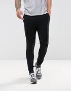 Asos Extreme Super Skinny Jogger In Black - Black