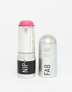 Nip+fab Make Up Fix Stix Blush Pink Wink - White