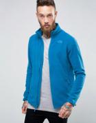 The North Face 100 Glacier Full Zip Fleece In Blue - Blue