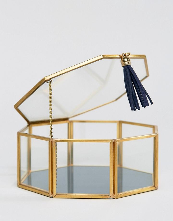 Paperchase Hexagon Jewelry Box - Multi