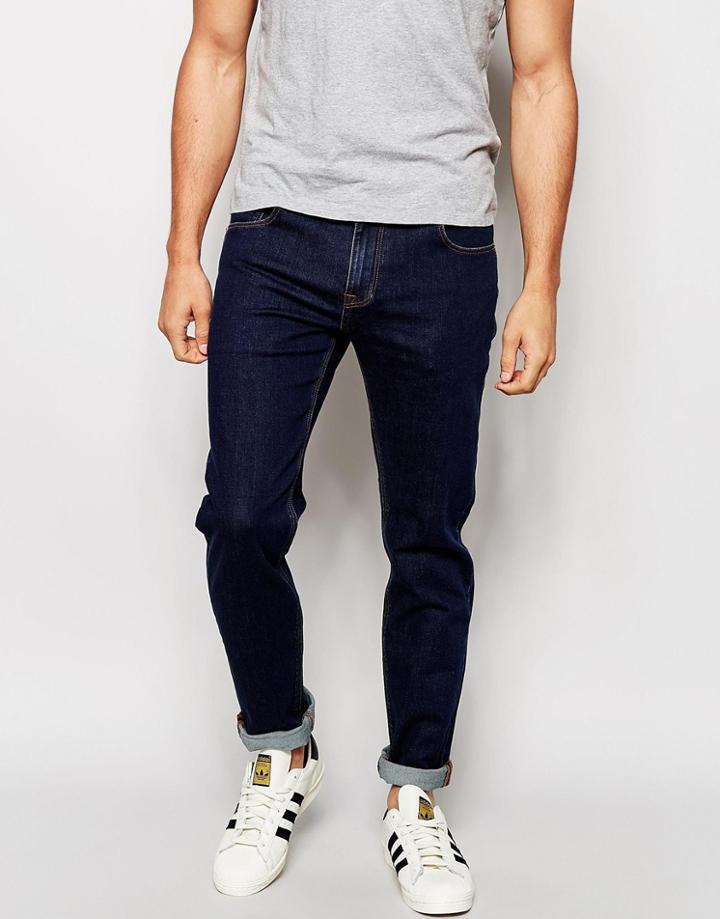Asos Stretch Slim Jeans - Indigo