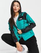 The North Face Sheru Hooded Jacket In Green