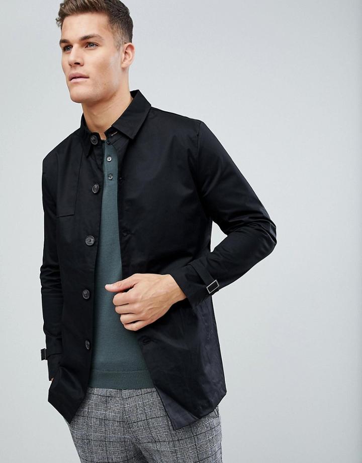 Process Black Trench Jacket - Black