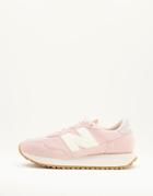 New Balance 237 Mesh Sneakers In Pink And Cream
