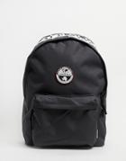 Napapijri Happy Daypack Backpack In Dark Gray-grey