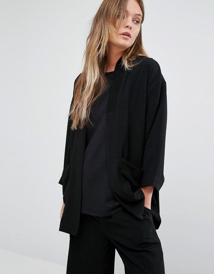 Adpt Totem Kimono Jacket - Black